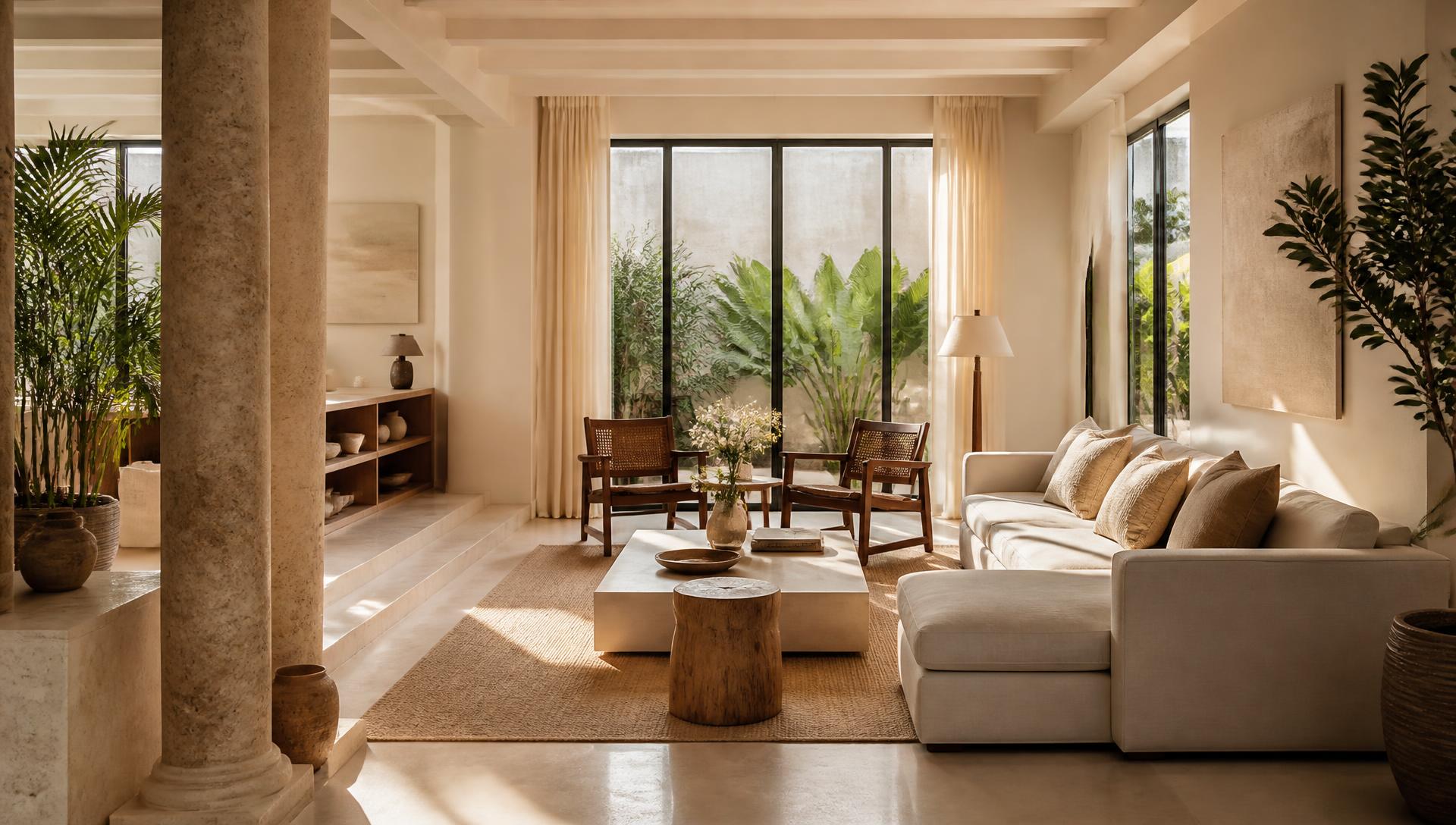 A calm, sunlit GlobeNest living space